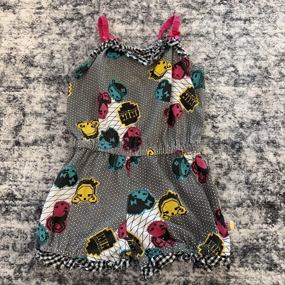 Harajuku Mini Gwen‎ Stefani Romper Shorts Size 2t One Piece Tank Video Game